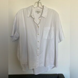Madewell Short Sleeve Button Up - M